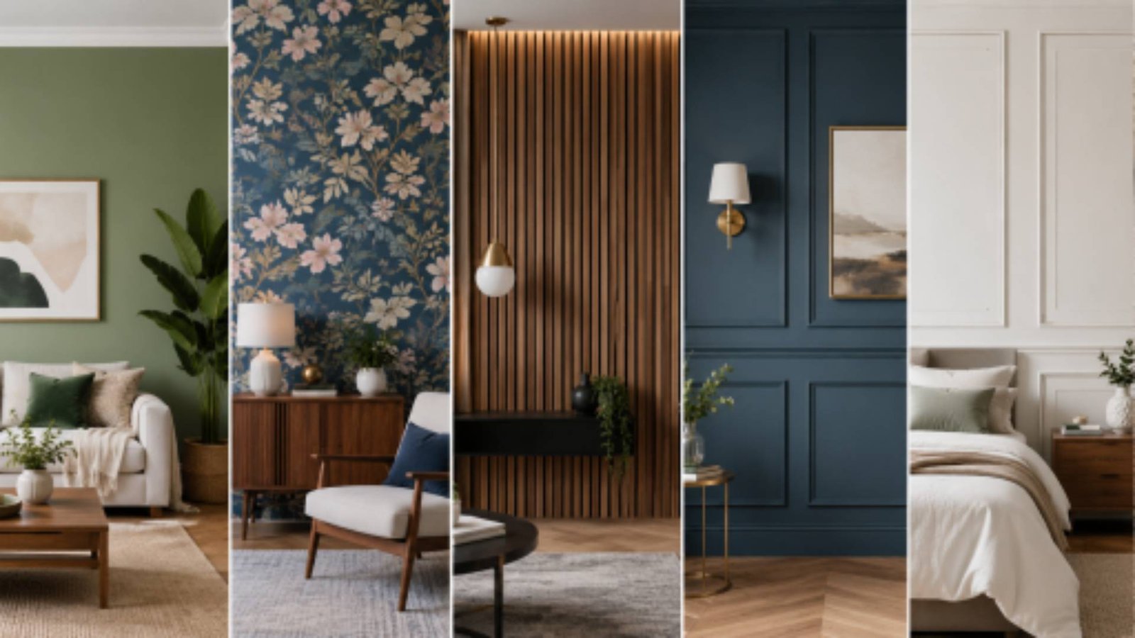 Wall Treatments That Transform a Home: Paint, Wallpaper, Paneling, and Architectural Details